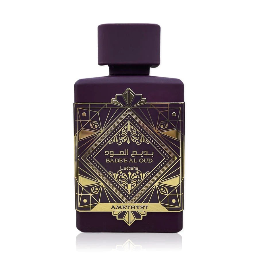 Bottle of Lattafa Bade'e Al Oud Amethyst