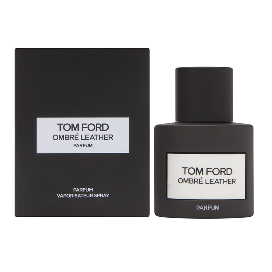 Bottle of Tom Ford Ombré Leather Parfum