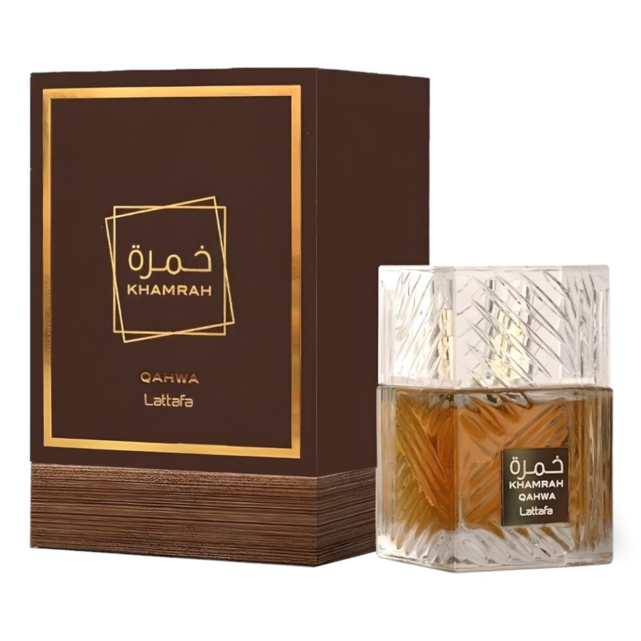 Bottle of Lattafa Khamrah Qahwa