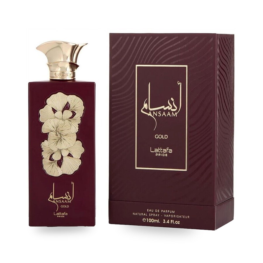 Bottle of Lattafa Ansaam Gold