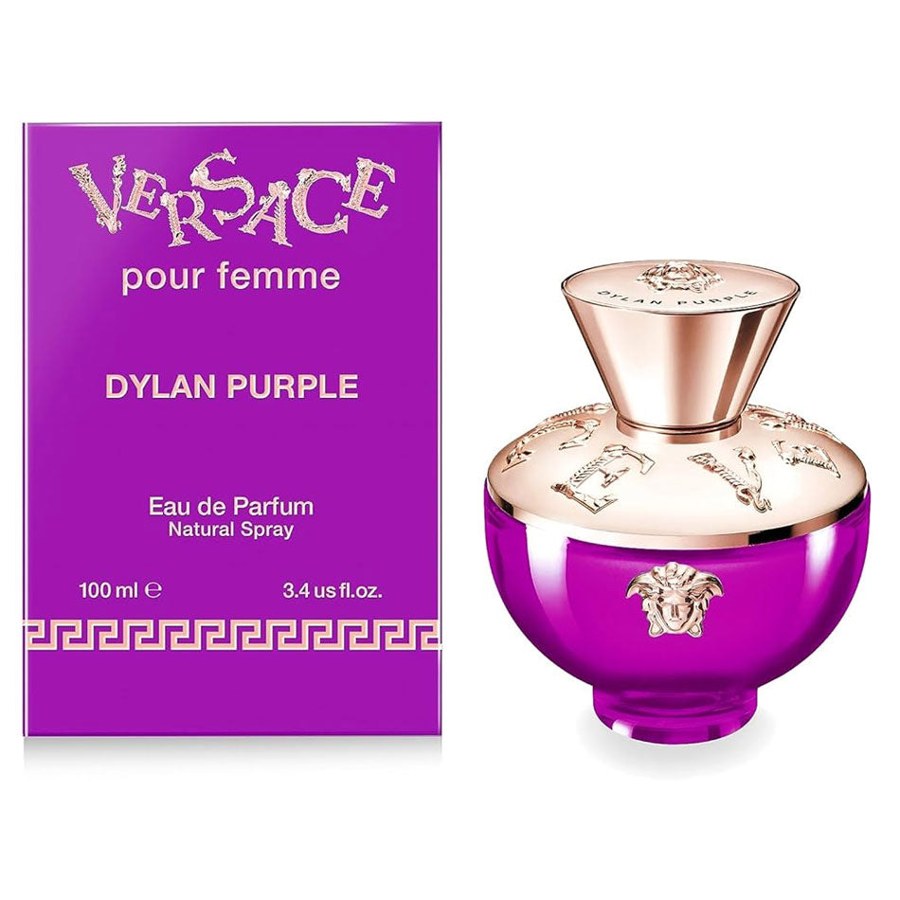 Bottle of Versace Dylan Purple